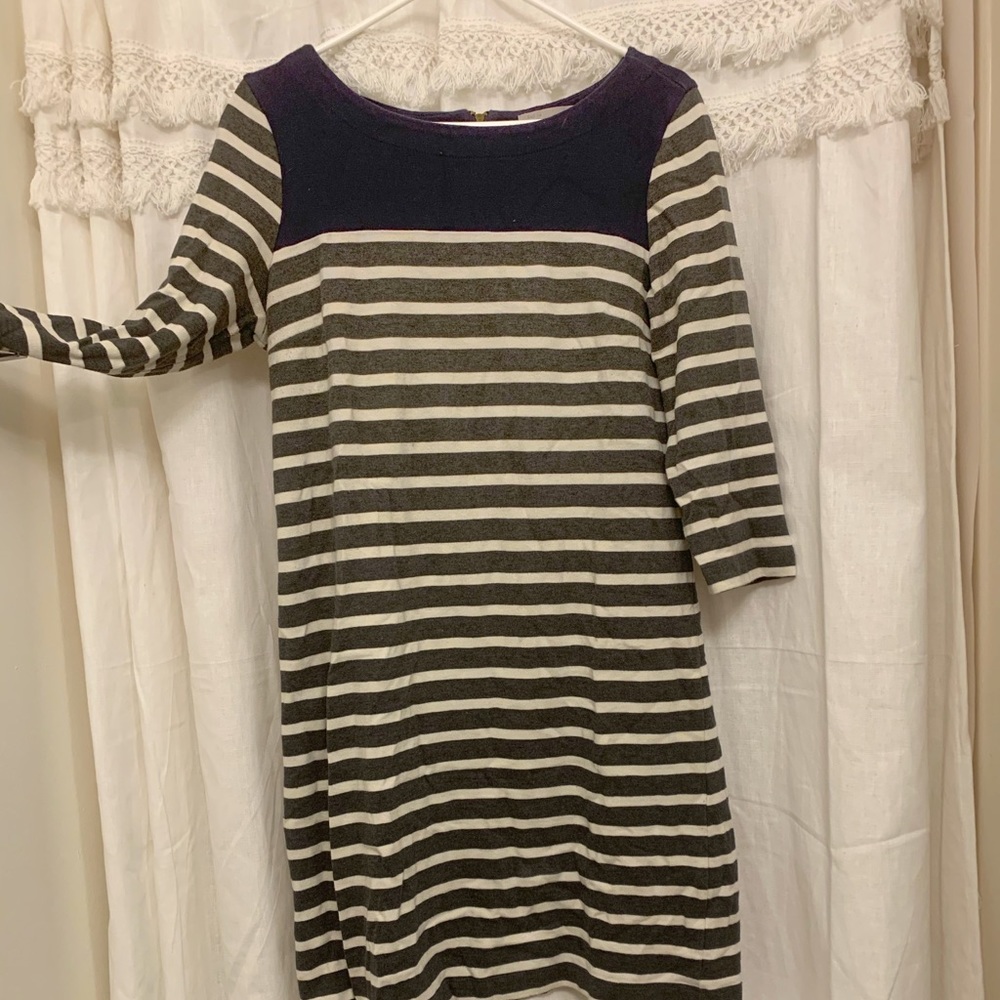 Thick cotton midi dress